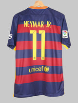 2015/16 Barcelona Neymar Jr #11 Home Shirt BNWT (L)