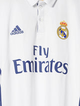 2016/17 Real Madrid Ronaldo #7 Home Shirt L/S (M)