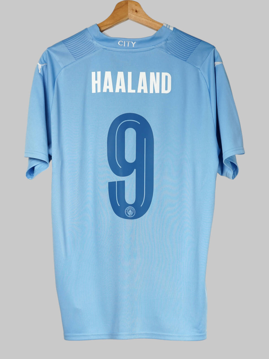 2023/24 Manchester City Haaland #9 Home Shirt (L)