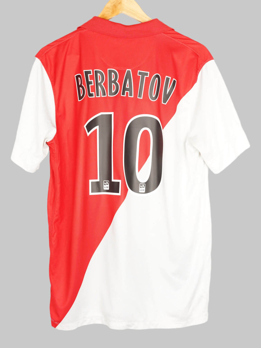 2014/15 AS Monaco Berbatov #10 Home Shirt (L)