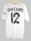1995/96 Valencia Ivan Campo #12 Home Shirt (XL) Luanvi