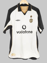 2001/2 Manchester United Centenary Beckham #7 Away Shirt (L)