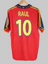 2000/1 Spain Raul #10 Home Shirt (L) Adidas