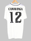 Real Madrid Home Shirt 2022/23 Signed Camavinga #12 with COA (L)