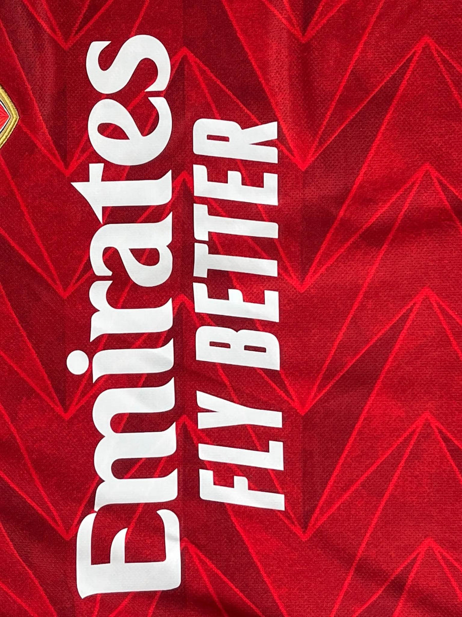 2020/21 Arsenal Aubameyang #14 Home Shirt (M)