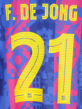 2021/22 Barcelona F. De Jong #21 Third Shirt (L)