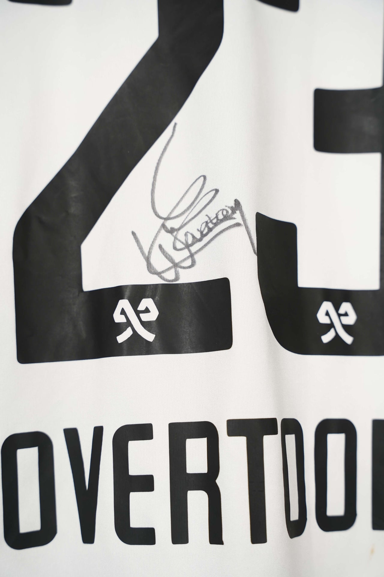 Heracles Home Shirt 2012/13 Match Worn & Signed Overtoom #23 (S)