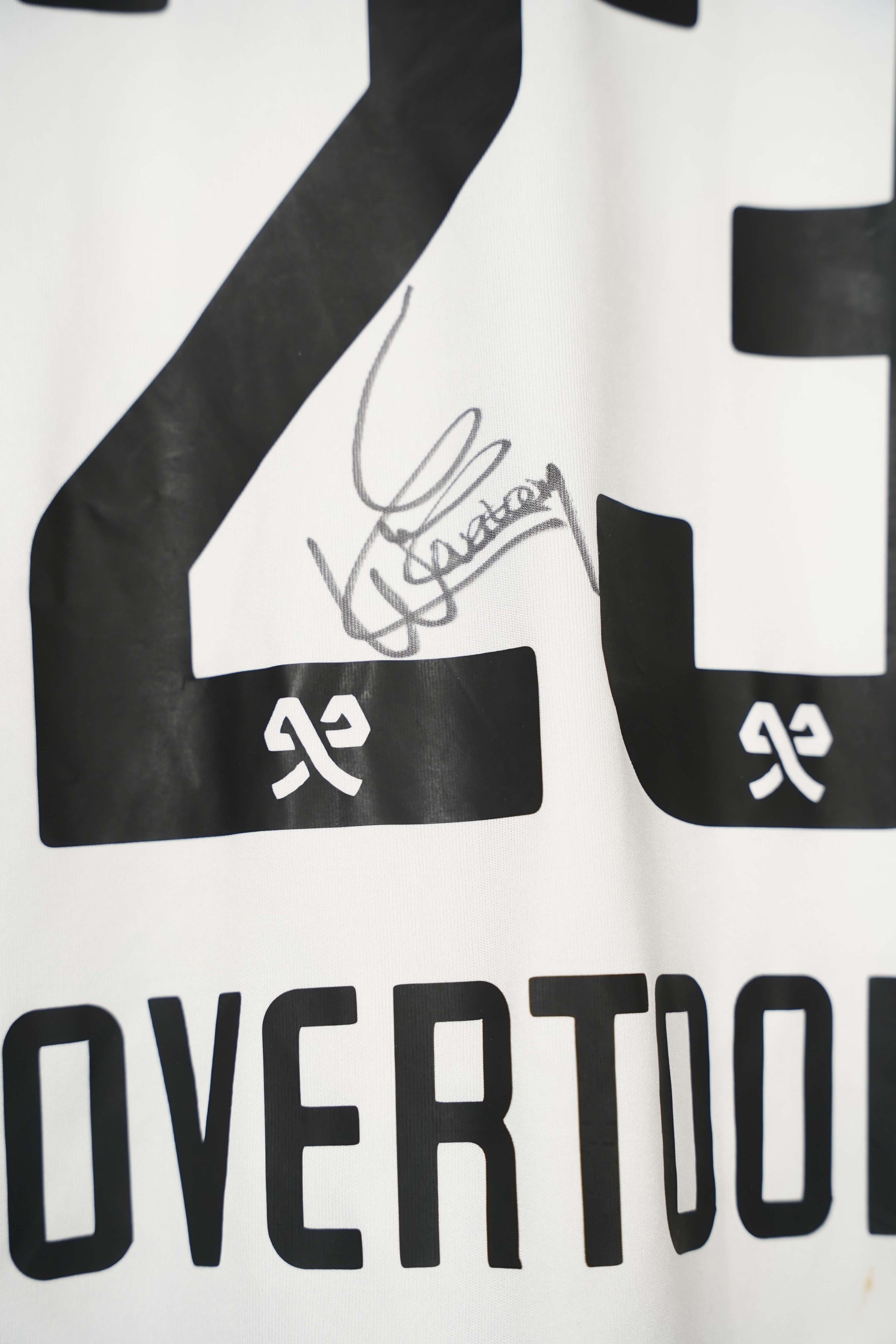 Heracles Home Shirt 2012/13 Match Worn & Signed Overtoom #23 (S)