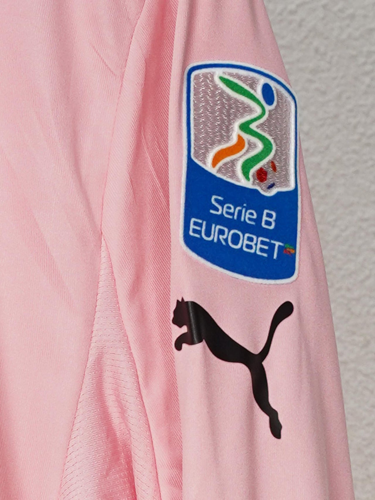 Palermo Home Shirt 2013/14 L/S Vitiello #29 Match Issued/Worn (M)