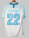 Camiseta Zenit San Petersburgo 2ª equipación 2018/19 Dzyuba nº 22 (S)