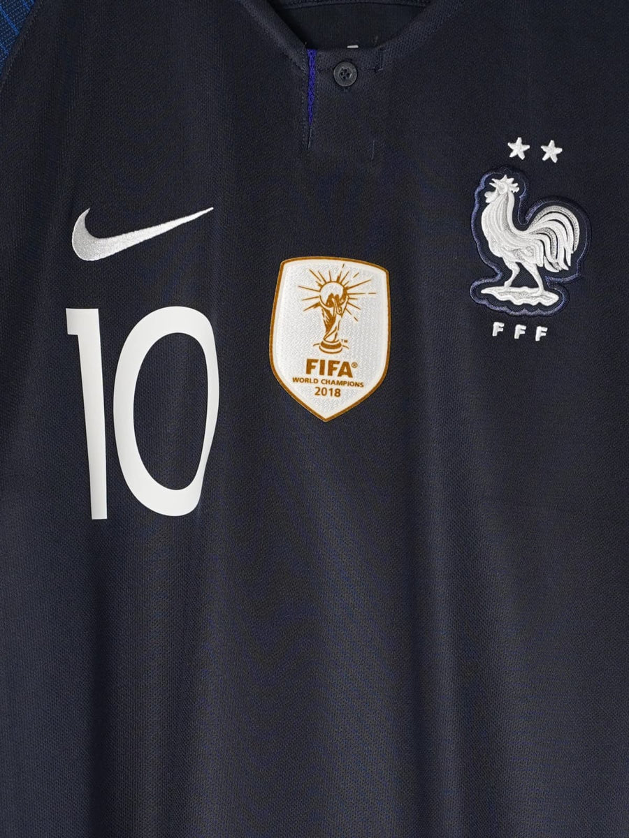 2018/19 France Mbappe #10 Home Shirt (M)