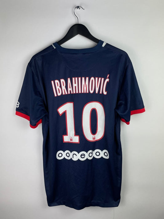 PSG Home Shirt 2013/14 Ibrahimovic #10 - 8/10 - L