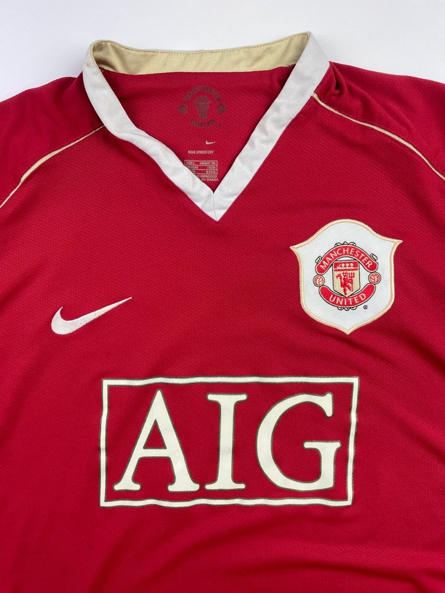 Man United Home Shirt 2006/7 Ronaldo #7 - 7/10 - L