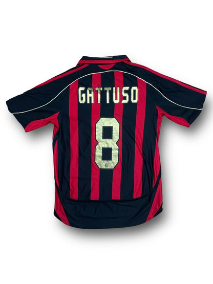 AC Milan Home Shirt 2006/7 Gattuso #8 - 6/10 - M