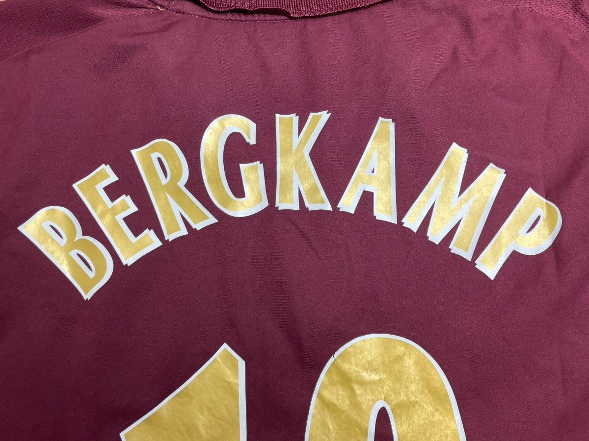 Arsenal Home Shirt 2005/6 Highbury Bergkamp #10