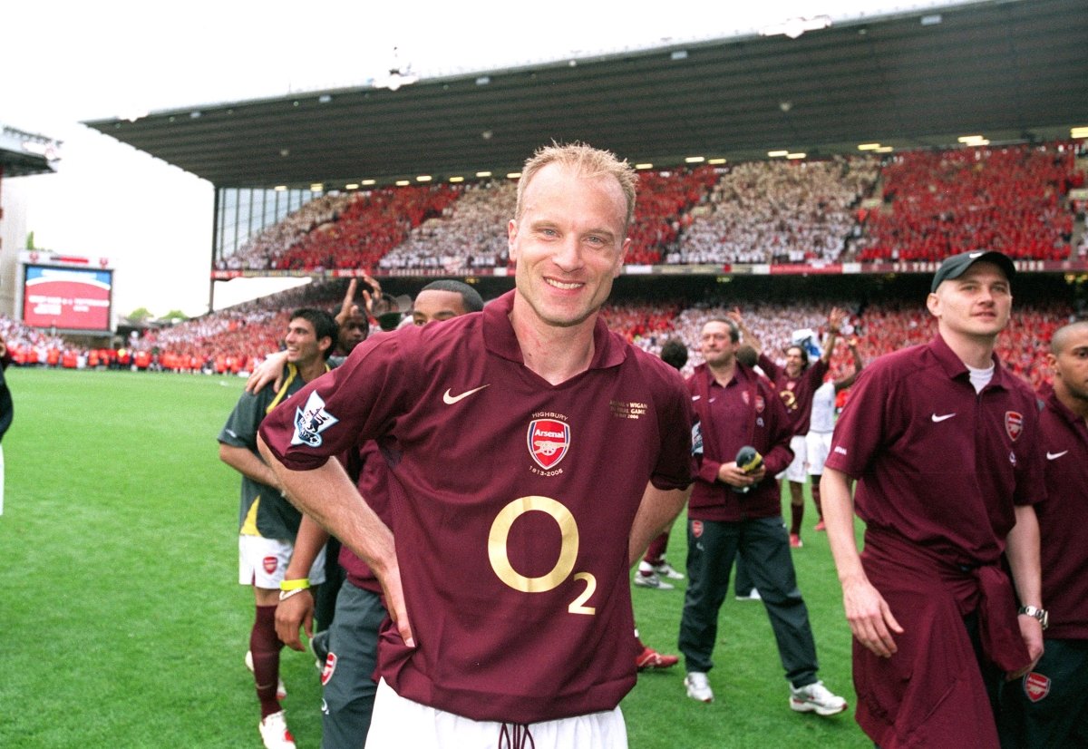 Arsenal Home Shirt 2005/6 Highbury Bergkamp #10