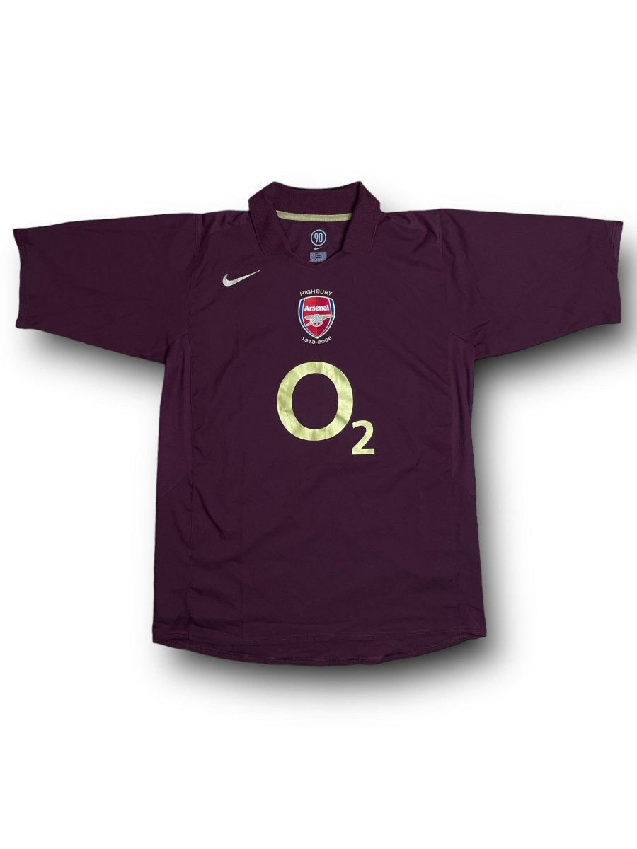 Arsenal Home Shirt 2005/6 Highbury Bergkamp #10