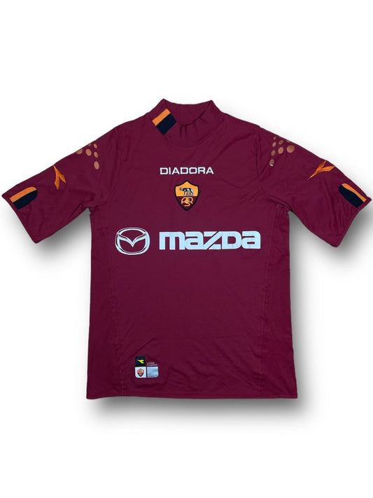 AS Roma Home Shirt 2003/4 - 7/10 - S