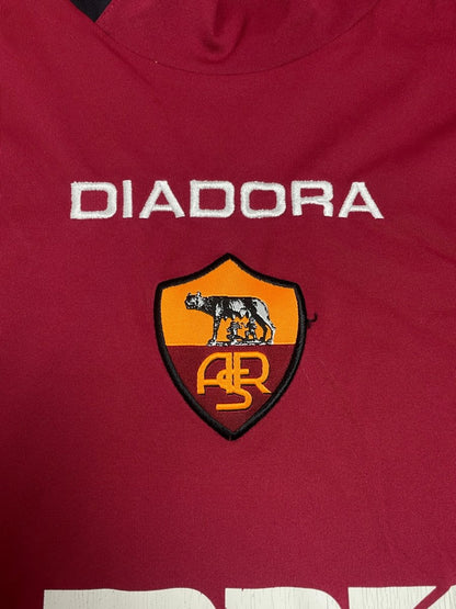 AS Roma Home Shirt 2003/4 - 7/10 - S