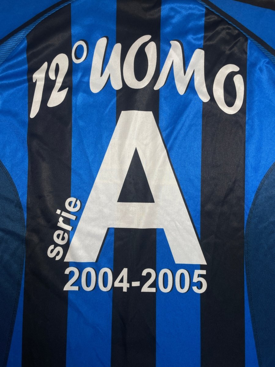 Atalanta Home Shirt 2004/5 - 10/10 - XL