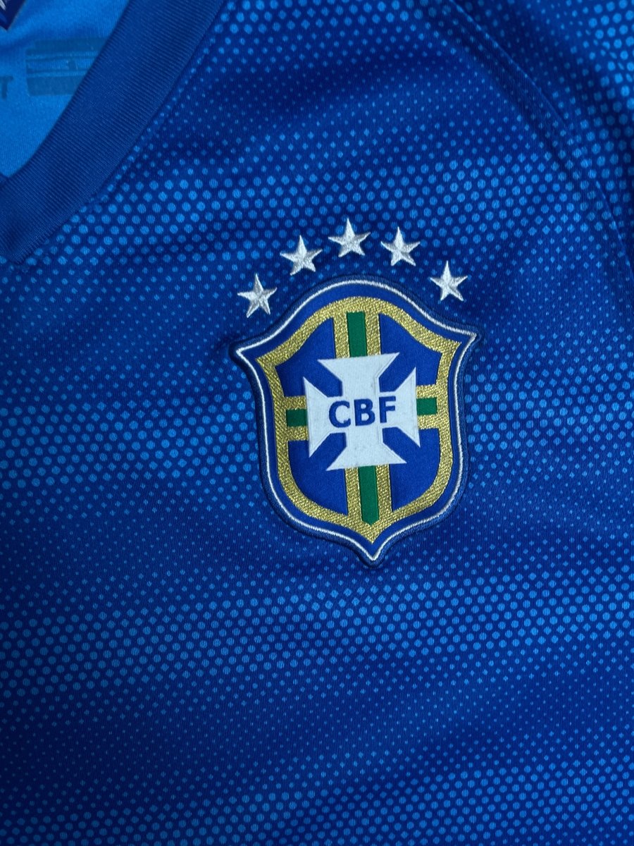 Brazil Away Shirt 2014 - 9/10 - L