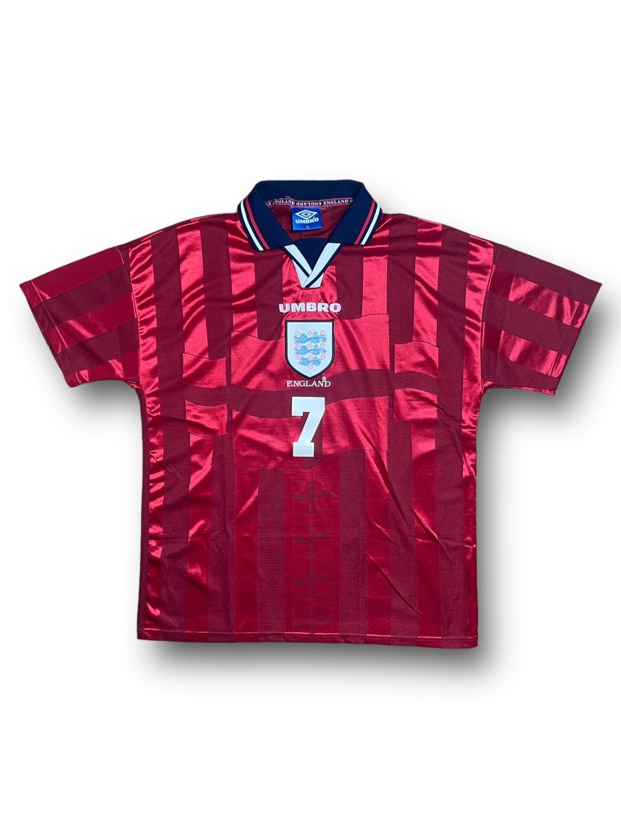 England Away Shirt 1997/99 Beckham #7 - 10/10 - XL