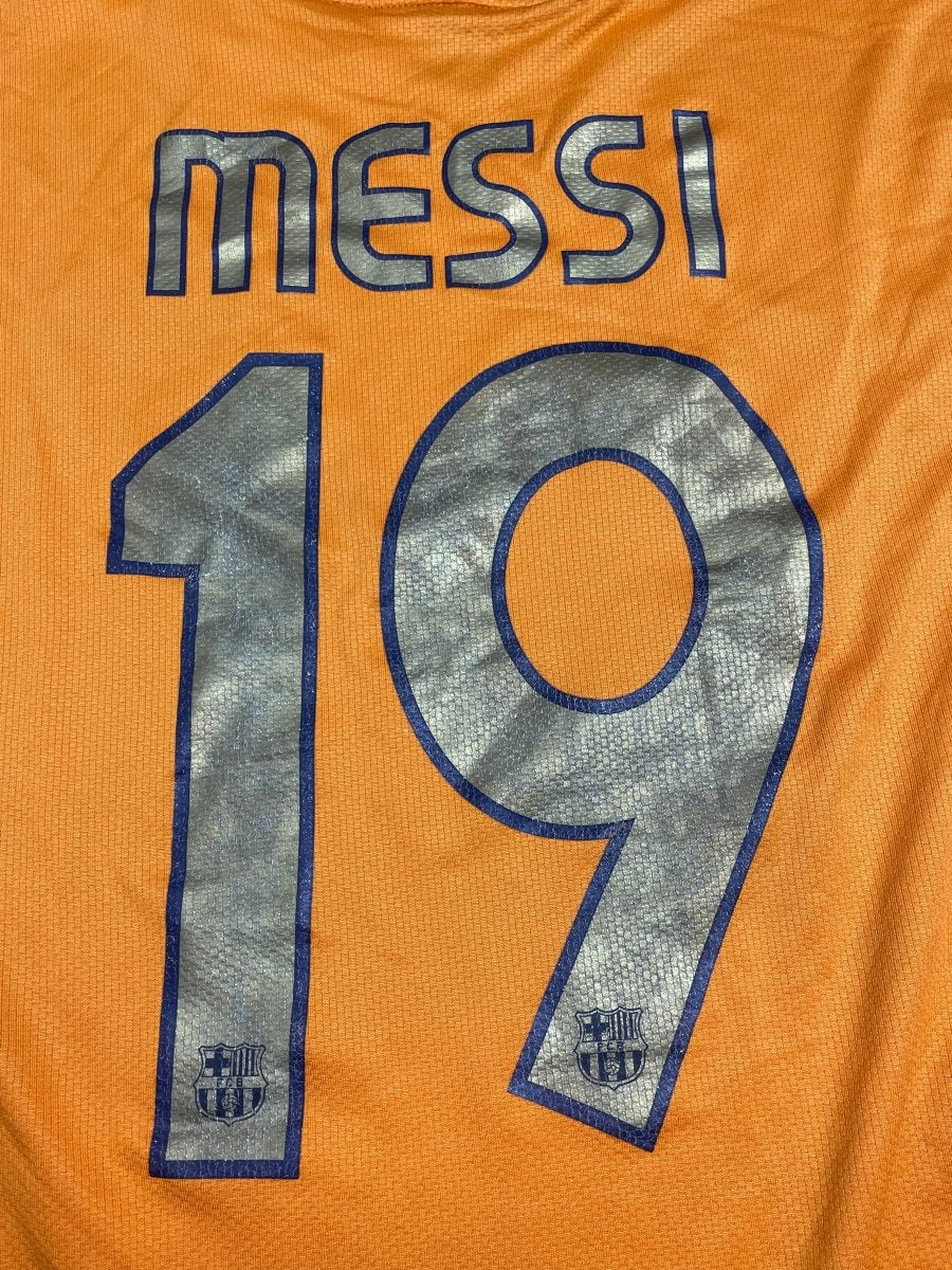 FC Barcelona Away Shirt 2006-8 Messi #19 - 7/10 - XL