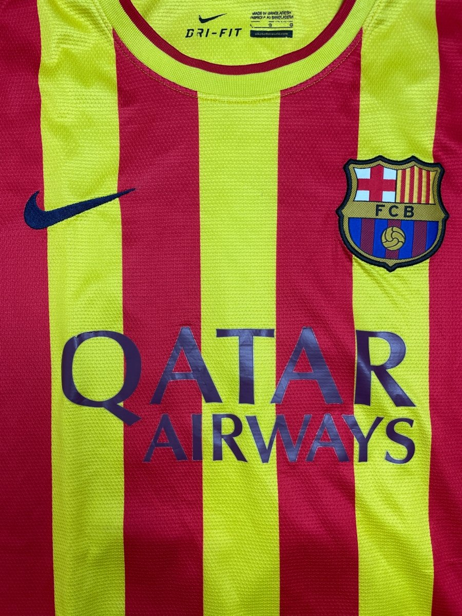 FC Barcelona Away Shirt 2013/14 Neymar JR #11 - 8/10 - L