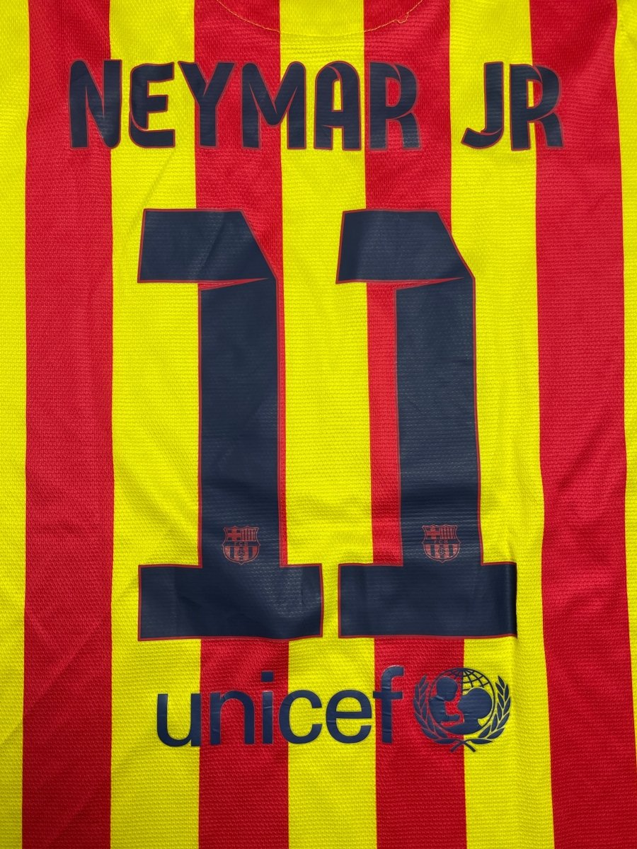 FC Barcelona Away Shirt 2013/14 Neymar JR #11 - 8/10 - L