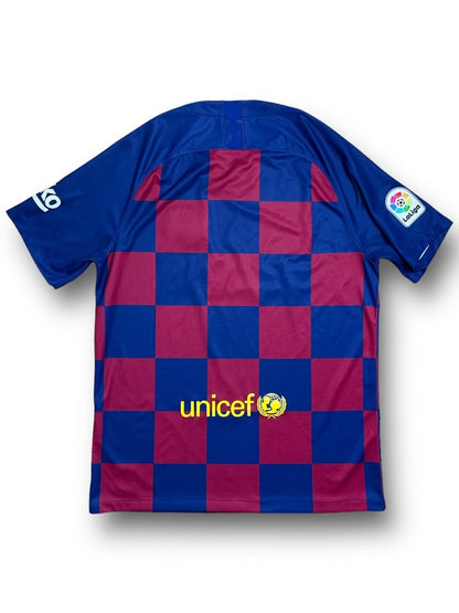 FC Barcelona Home Kit 2019/20 Full Set - 9/10 - L