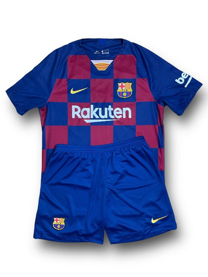 FC Barcelona Home Kit 2019/20 Full Set - 9/10 - L