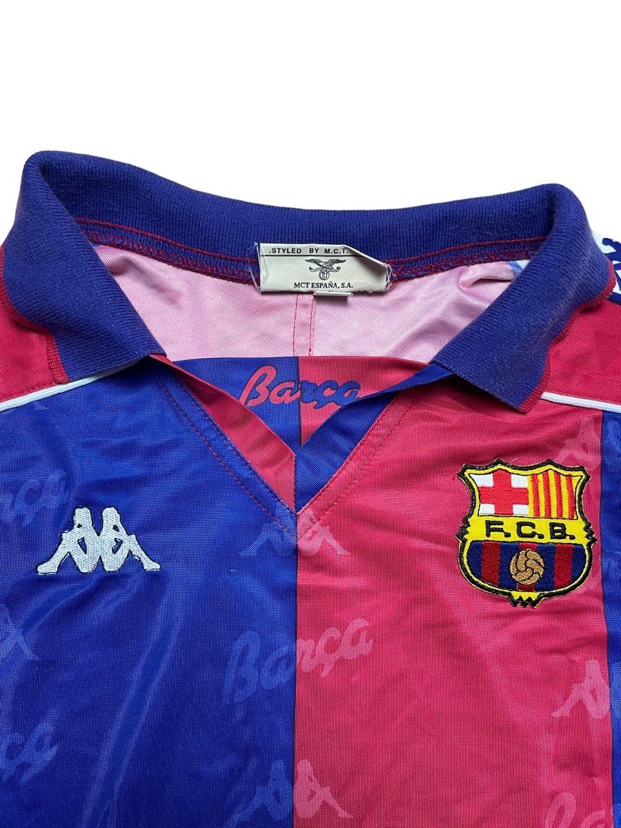 FC Barcelona Home Shirt 1992-95 - 9/10 - M