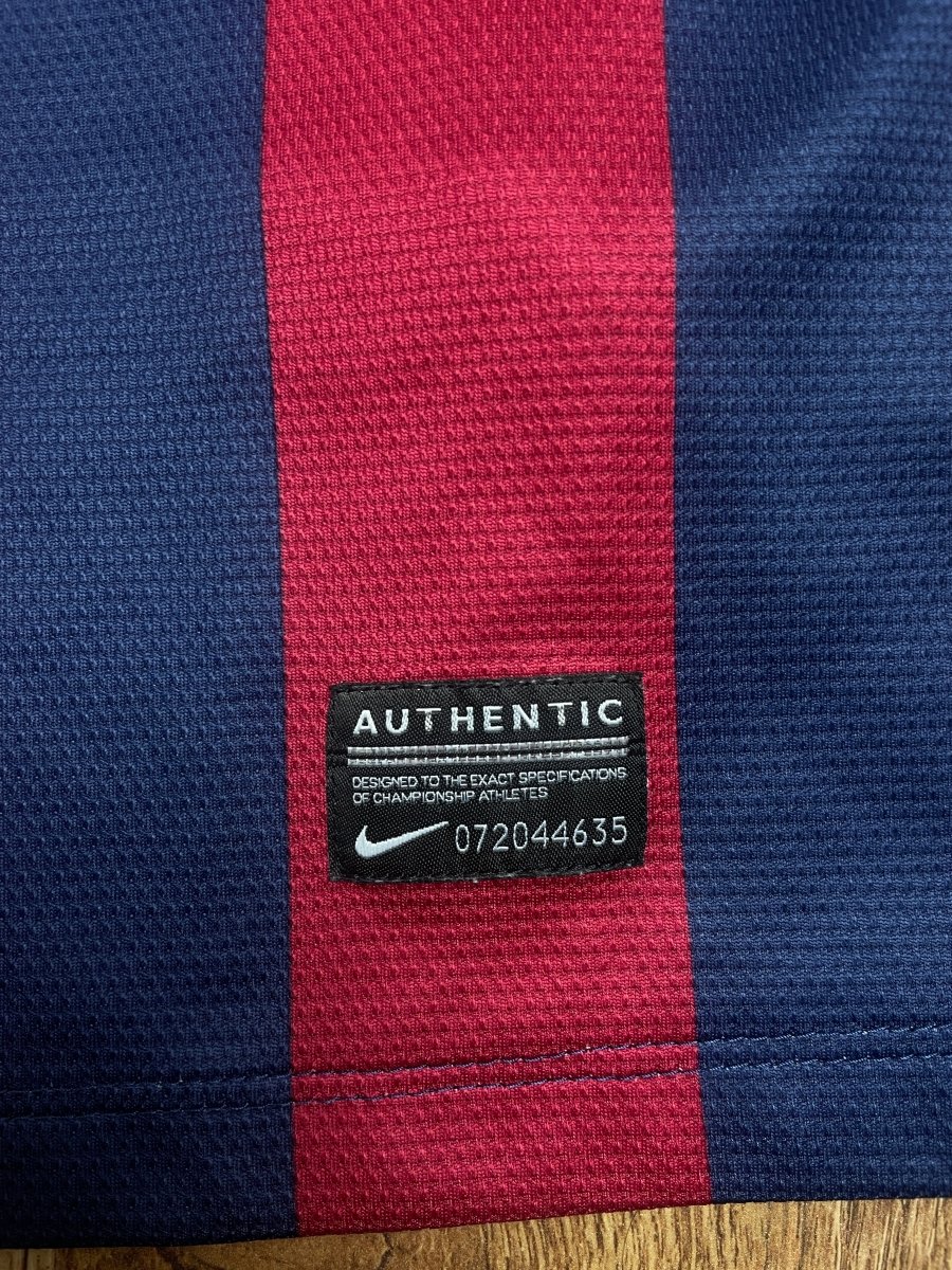 FC Barcelona Home Shirt 2013/14 Messi #10 - 8/10 - S