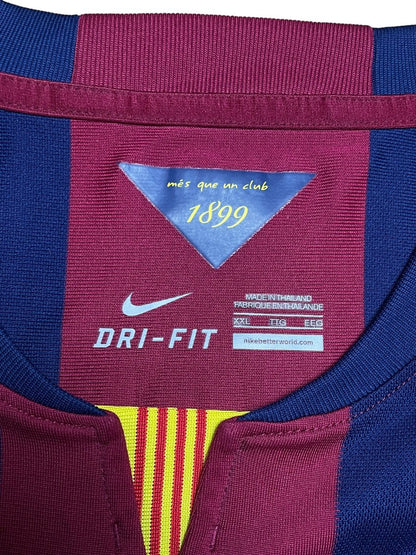 FC Barcelona Home Shirt 2014/15 Vermaelen #23 - 9/10 - XXL