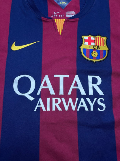 FC Barcelona Home Shirt 2014/15 Vermaelen #23 - 9/10 - XXL