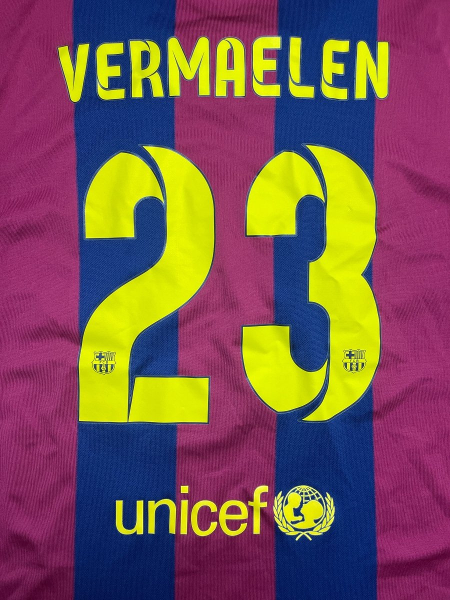 FC Barcelona Home Shirt 2014/15 Vermaelen #23 - 9/10 - XXL