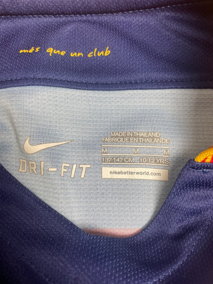 FC Barcelona Home Shirt 2015/16 - M Kids - 8/10