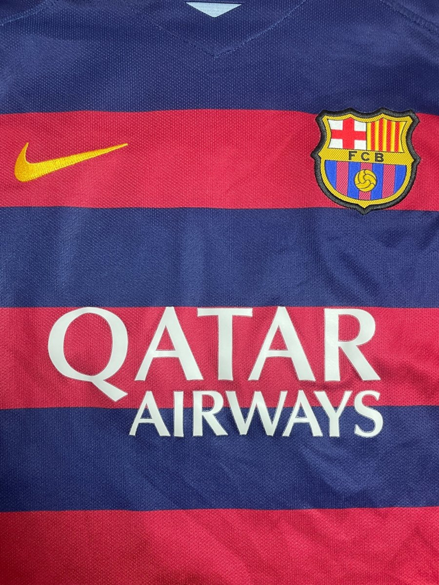 FC Barcelona Home Shirt 2015/16 - M Kids - 8/10