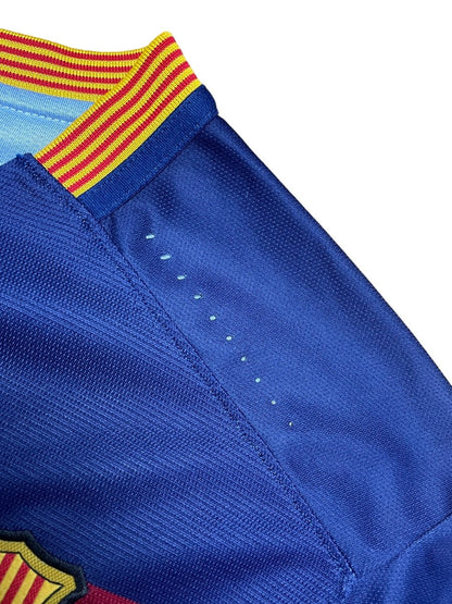 FC Barcelona Home Shirt 2015/16 Suarez #9 - 9/10 - XL