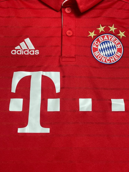 FC Bayern Home Shirt 2016/17 Lewandowsi #9 - 5/10 - XS