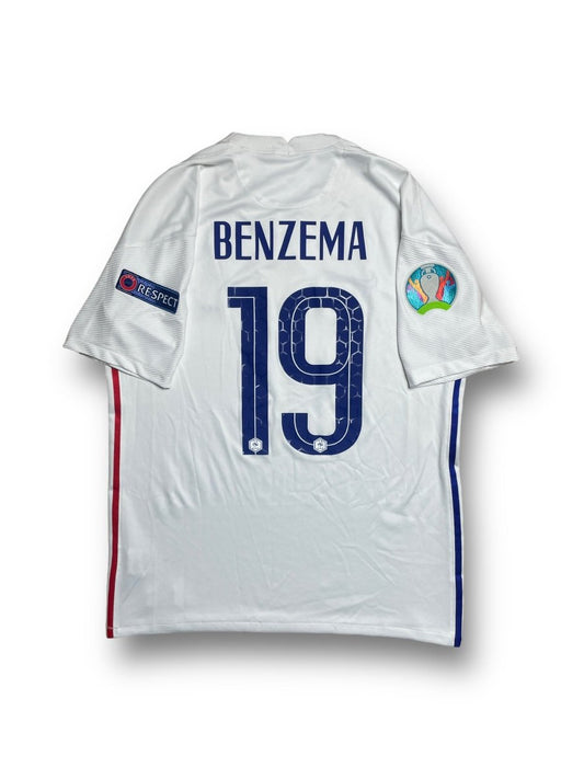 France Away Shirt 2020 Benzema #19 - 7/10 - L