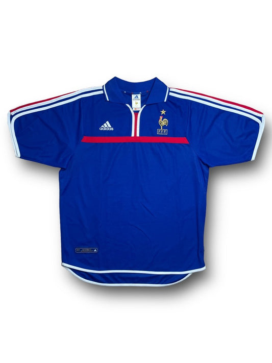 France Home Shirt 2000/01 - 9/10 - L