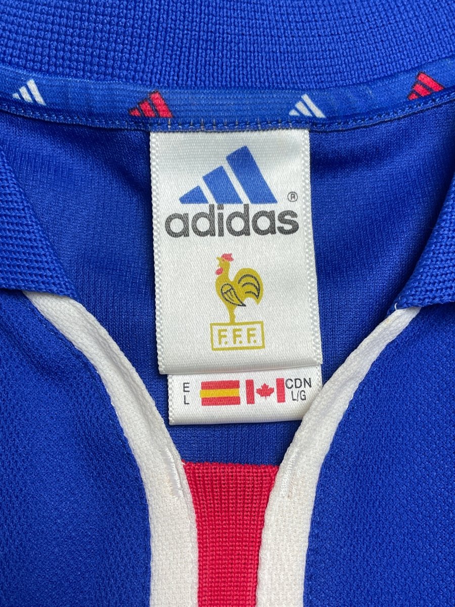 France Home Shirt 2000/01 - 9/10 - L