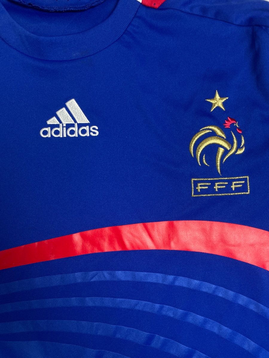 France Home Shirt 2008 - 9/10 - L