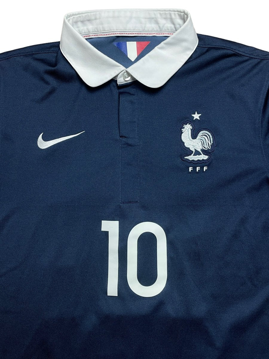 France Home Shirt 2014/15 Benzema #10 - 7/10 - M