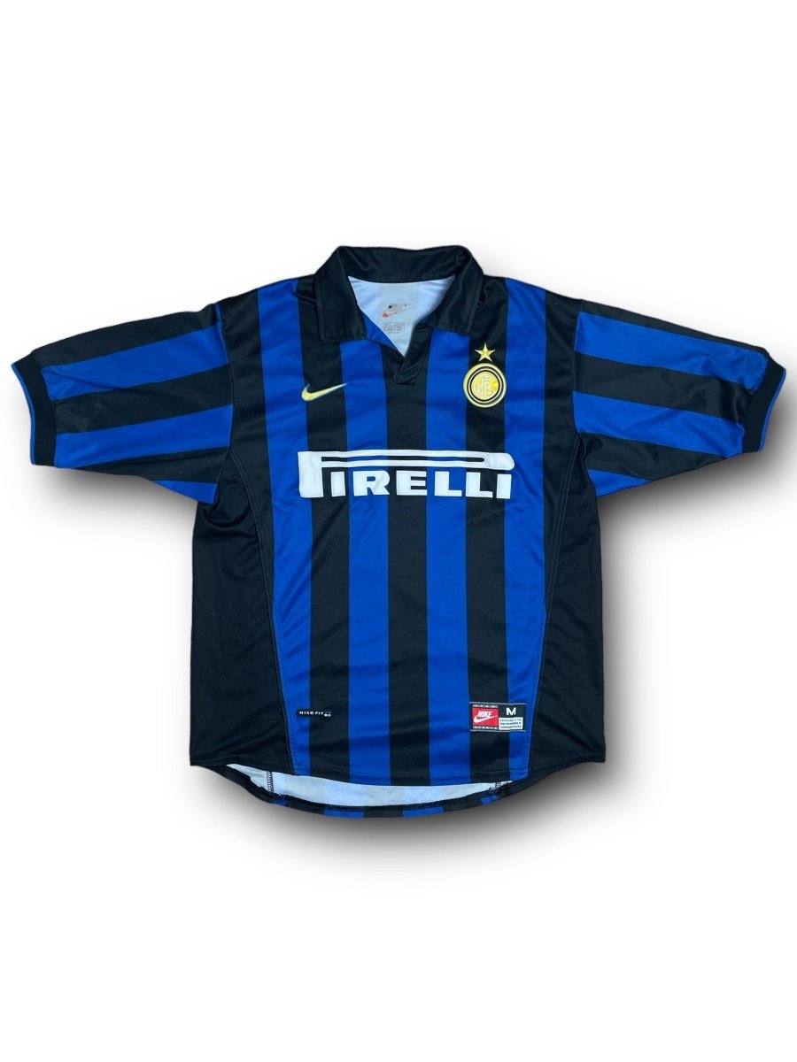 Inter Home Shirt 1998/99 Ronaldo #9 - 7/10 - M