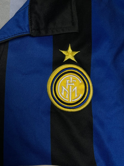 Inter Home Shirt 1998/99 Ronaldo #9 - 7/10 - M