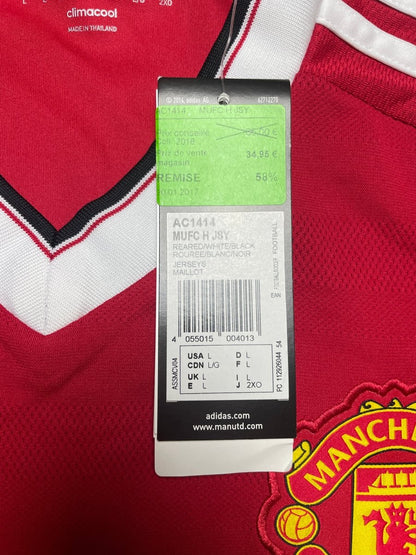 Man United Home Shirt 2015/16 BNWT - 10/10 - L