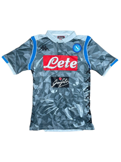 Napoli 2018/19 Match Issued third Shirt & Signed by Insigne #24 - 7/10 - S