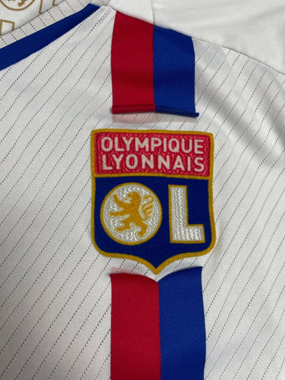 Olympique Lyon home longsleeve shirt 2008/09 Benzema #9 - 8/10 - L